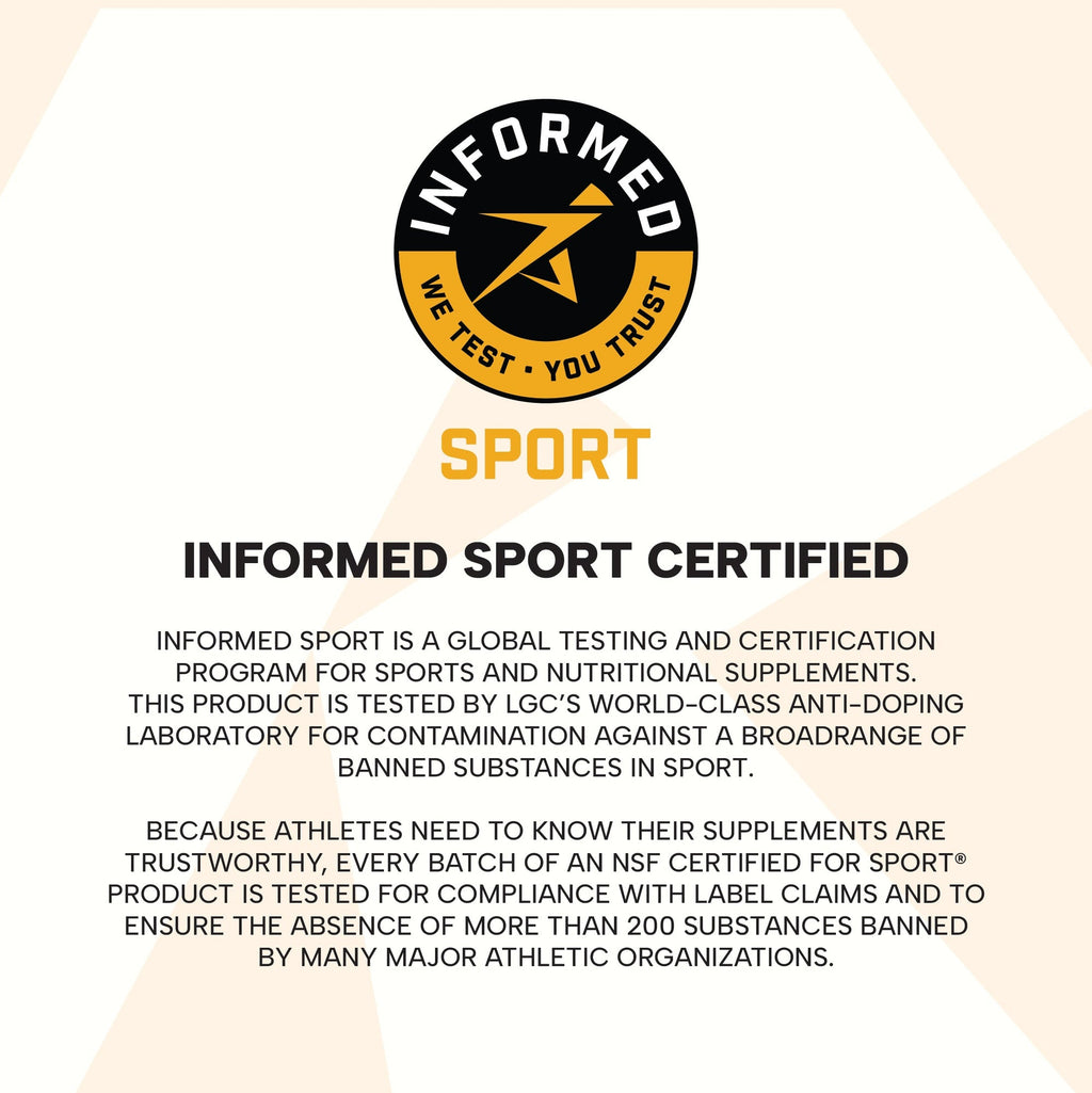 RAW Steady State - certificación Informed Sport
