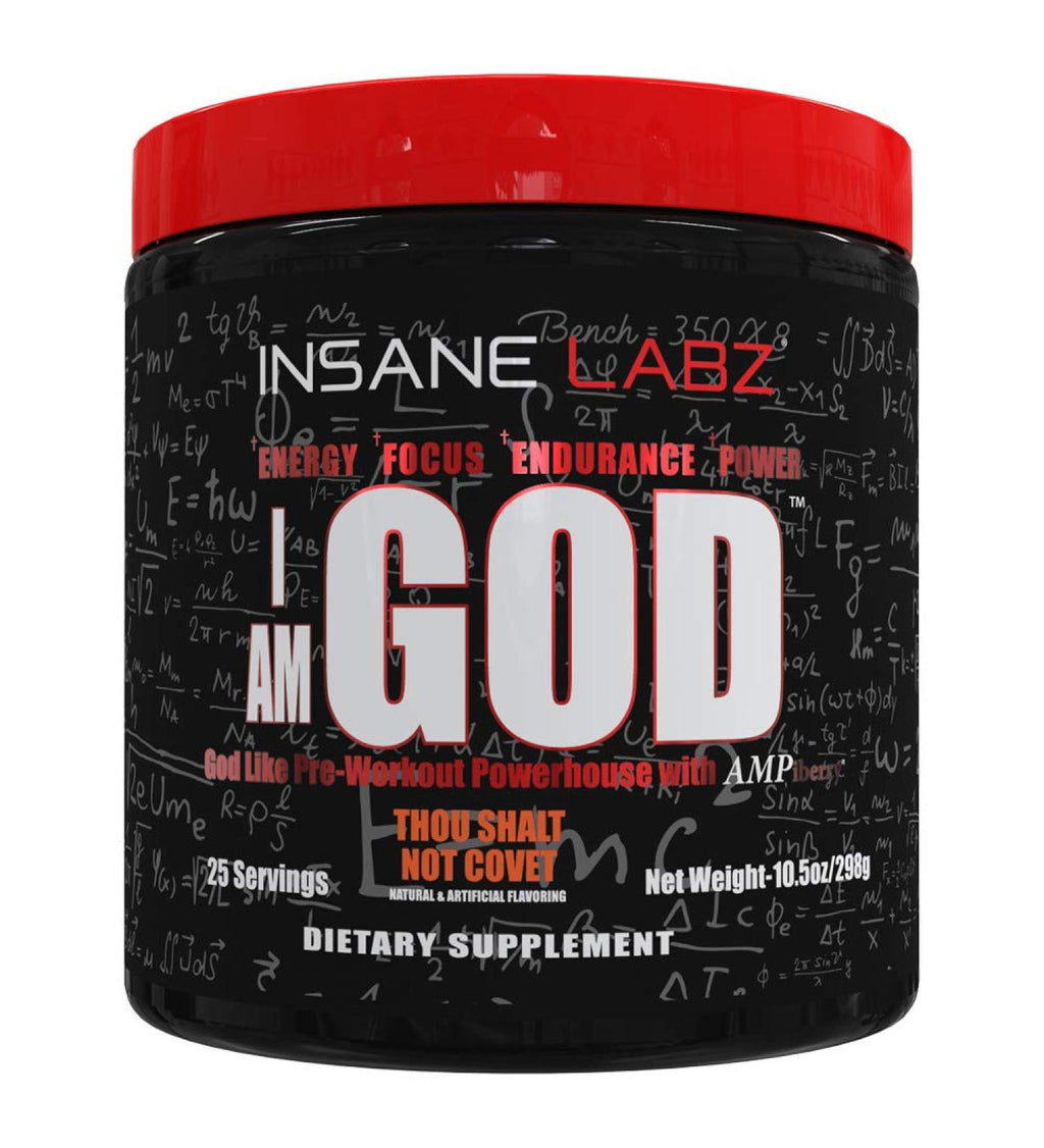 I Am God Thou Shalt Not Covet 25 servicios - frontal