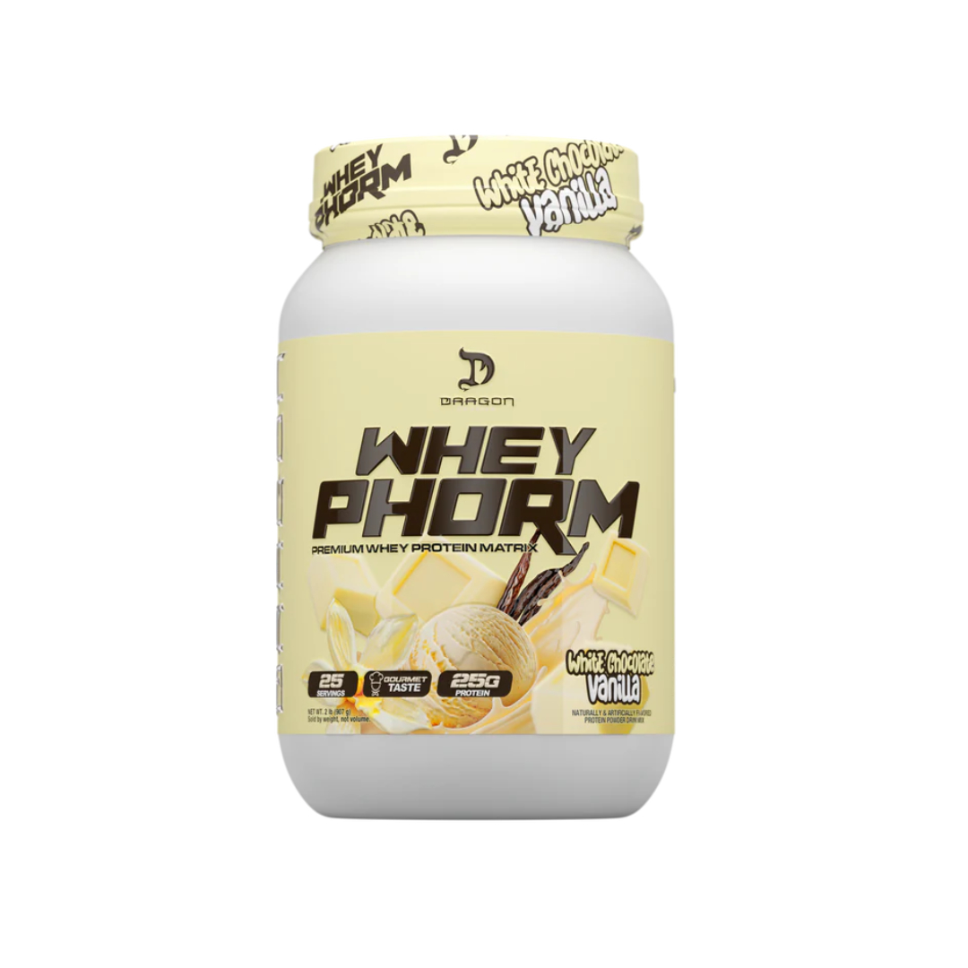 Dragon Pharma Wheyphorm White Chocolate Vanilla 2 lb - frontal