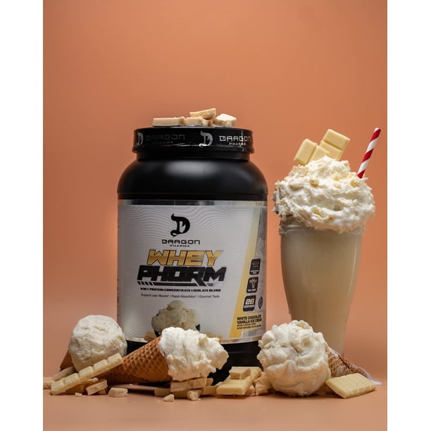 Dragon Pharma Wheyphorm White Chocolate Vanilla - imagen de apoyo