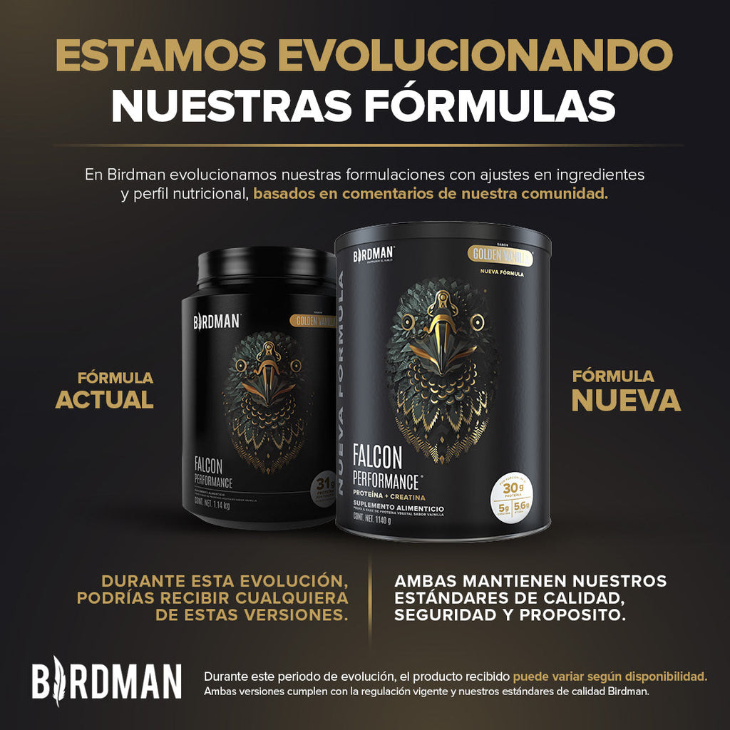Birdman Falcon Performance 1.14 kg - información de nueva fórmula