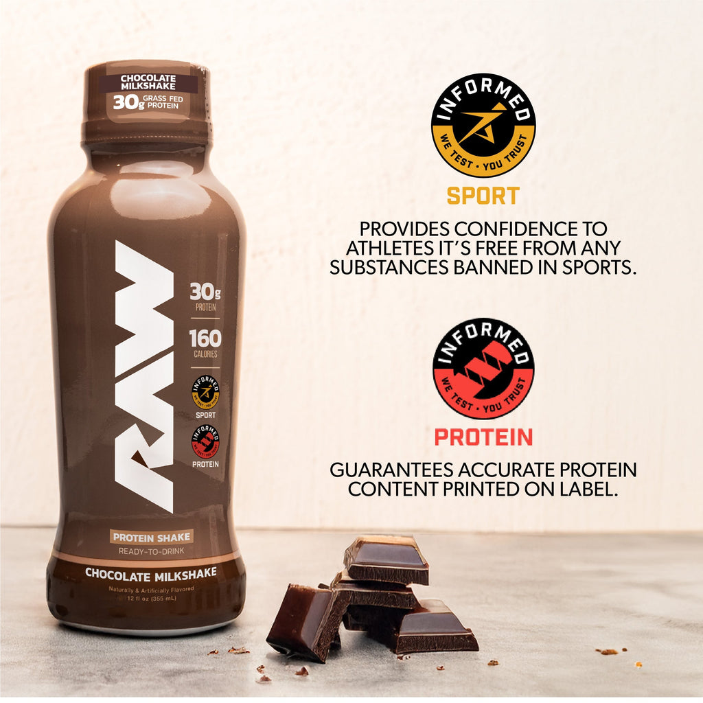 RAW Isolate Protein Drink - certificaciones e información