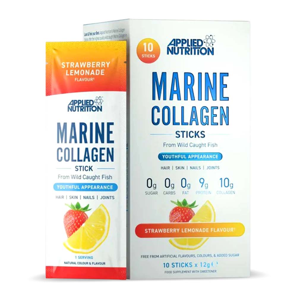 Applied Nutrition Marine Collagen Strawberry Lemonade - stick