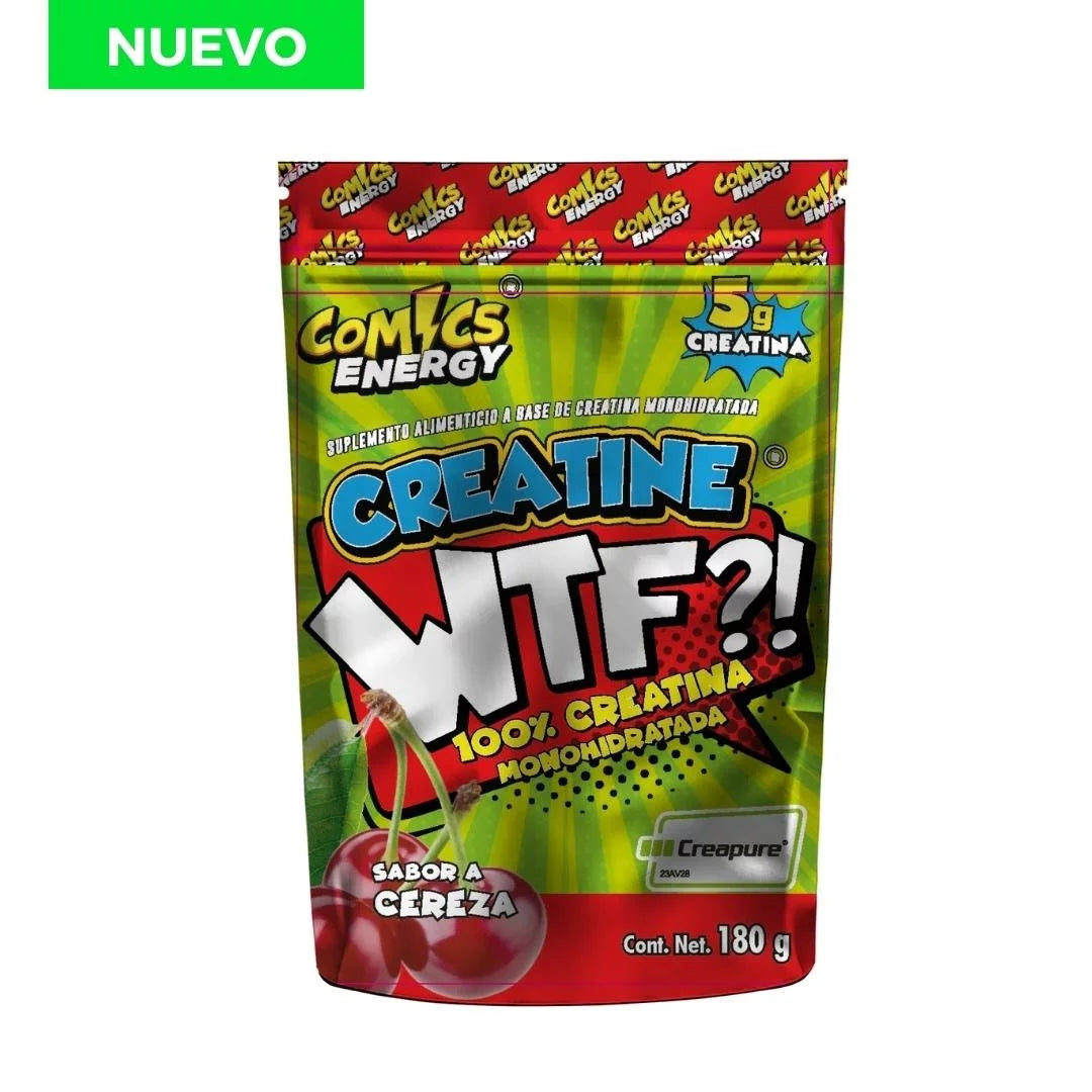 Comics Energy Creatine WTF cereza imagen de referencia
