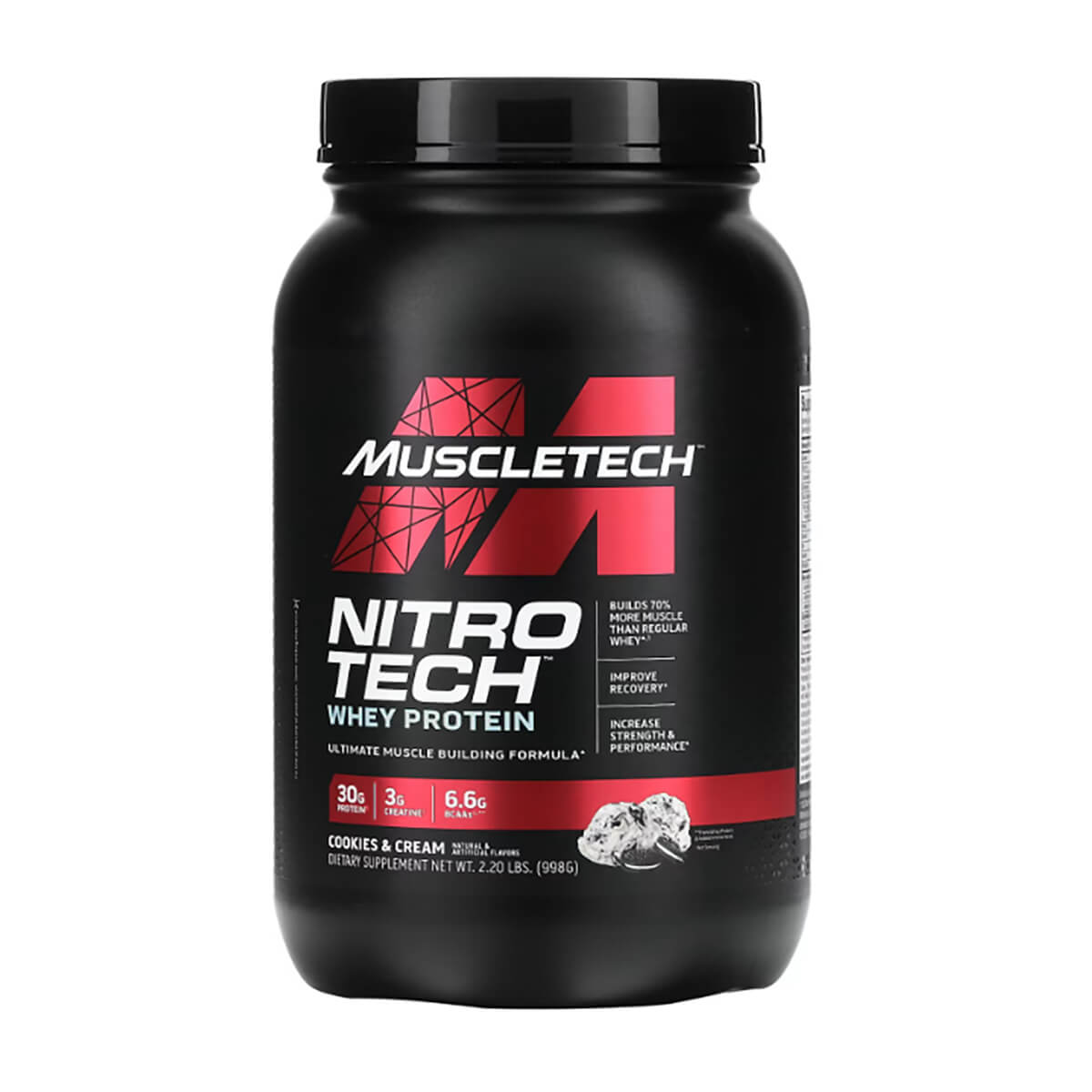 MuscleTech Nitro-Tech Whey Protein 2.2 lb