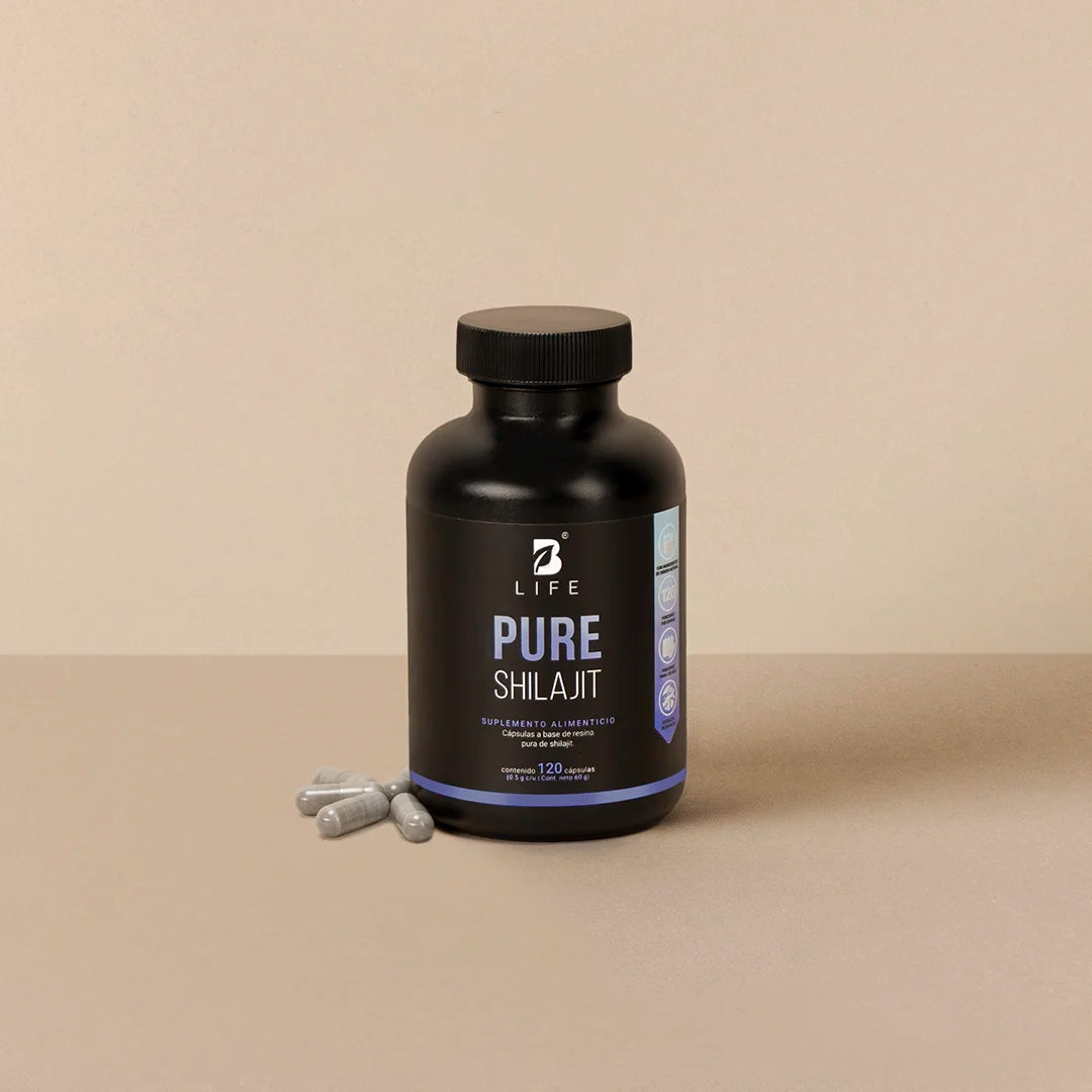 B Life Pure Shilajit 120 cápsulas