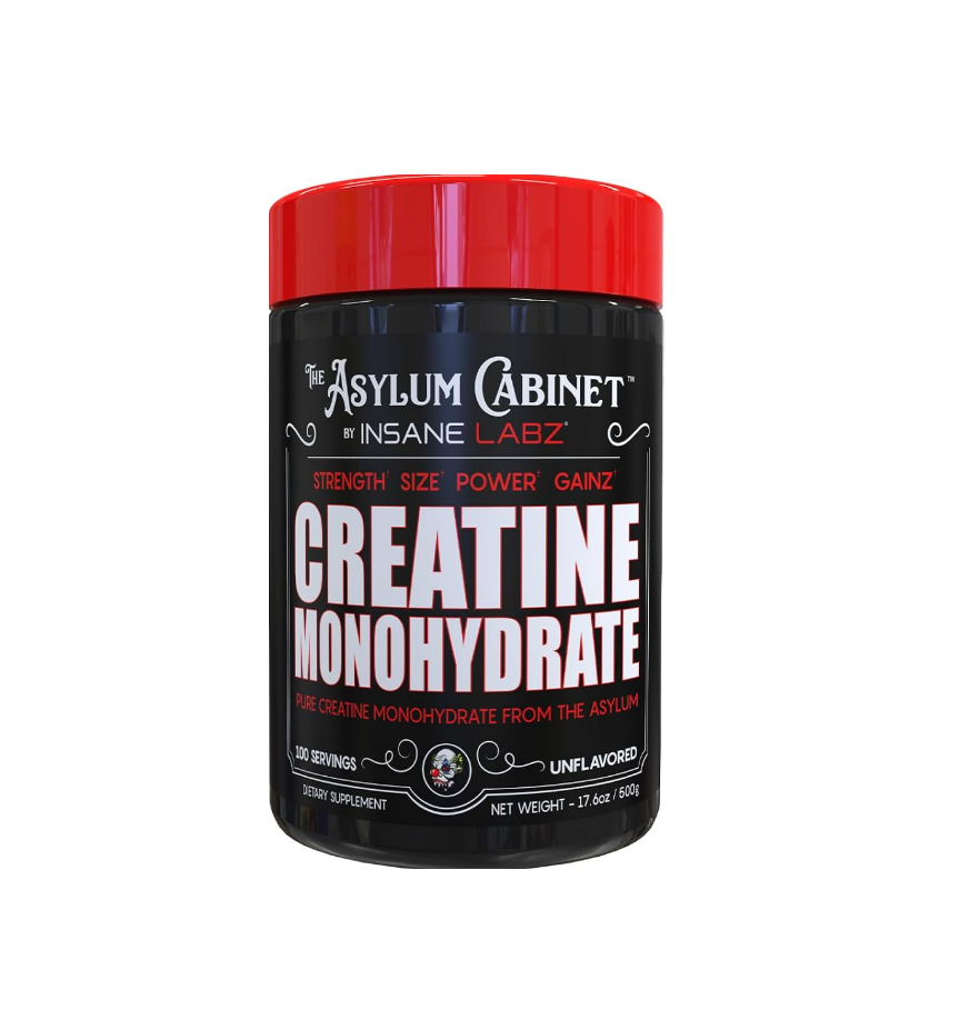 Insane Labz Creatine Monohydrate | 100 Servicios | Sin Sabor