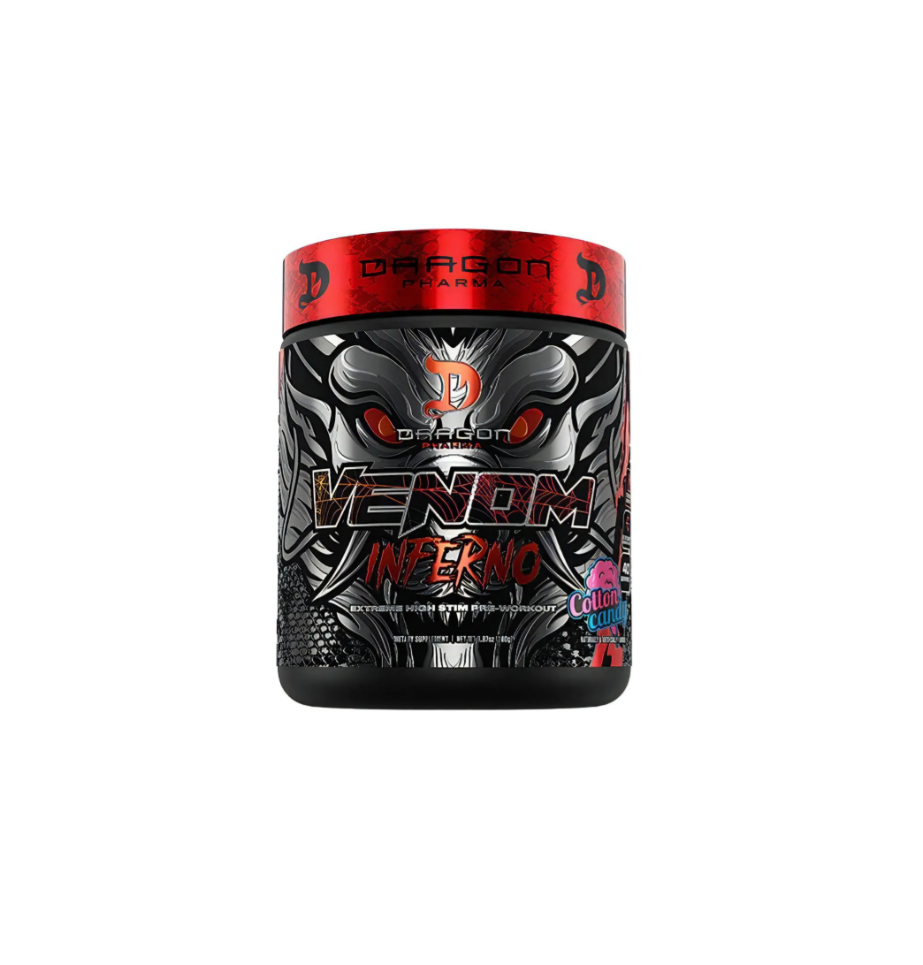 VENOM INFERNO 40 SERV  -- preentreno en polvo formulado para adultos físicamente activos que buscan complementar su rutina antes de sesiones de entrenamiento