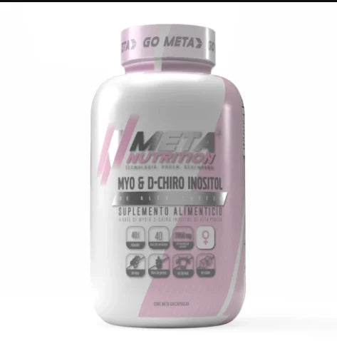 Meta Nutrition Myo & D-Chiro Inositol | 120 Cápsulas - imagen 3