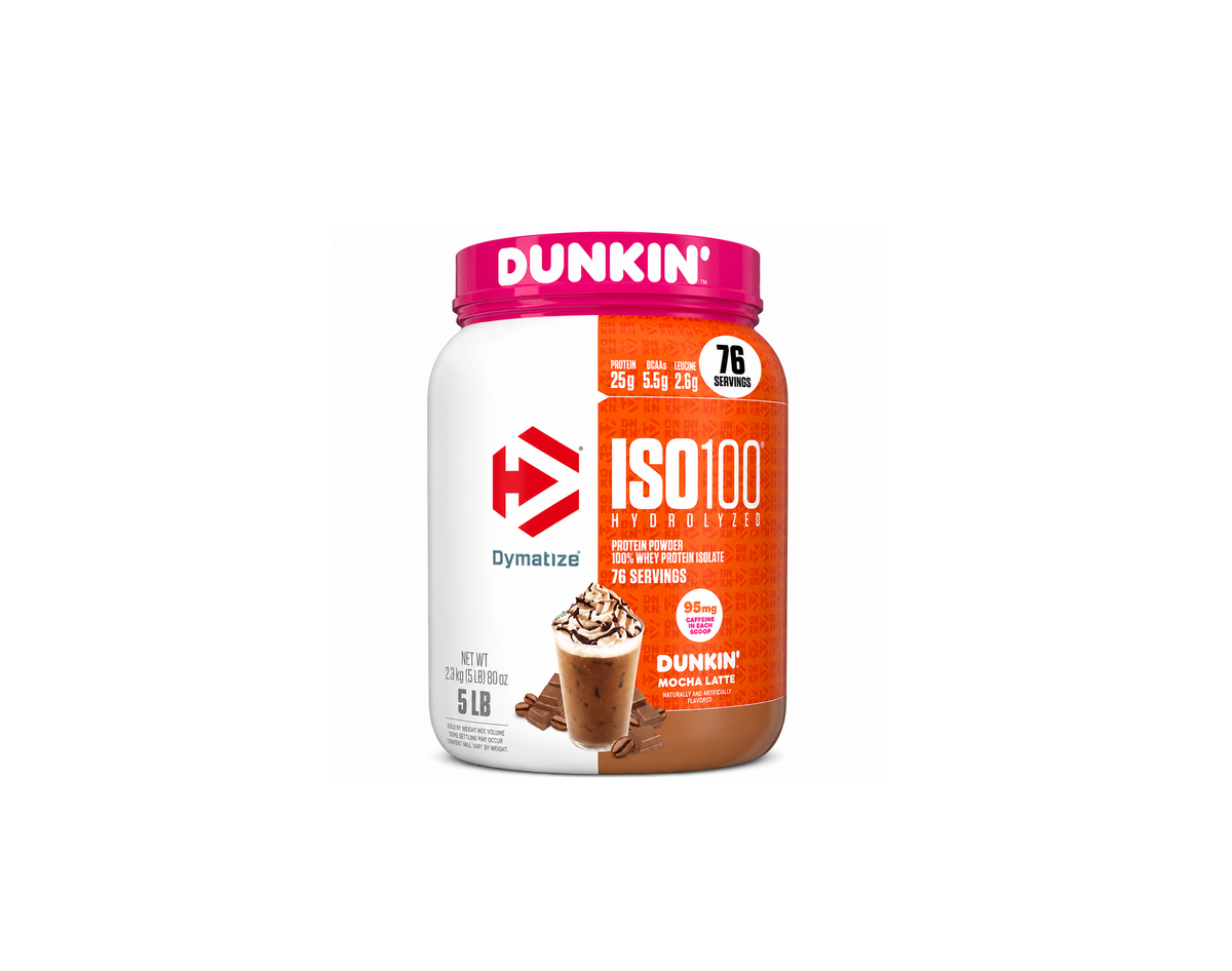 ISO100 5 LB DYMATIZE -- Proteína Muscular Rápida y Eficaz para Crecimiento Muscular sin Lactosa y Grasa