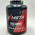 Mass Gainer 6LB 8 Servicios Meta Nutrition  Fórmula Alta en Calorías con Proteínas de Suero y Caseína para Ganar Peso