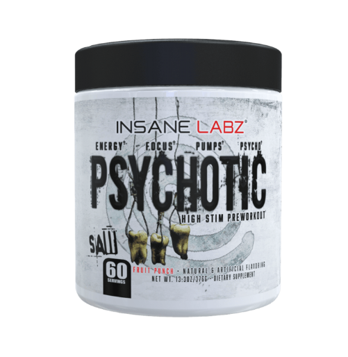 Psychotic Saw Series 60 Servicios Insane Labz  - Suplemento Pre-Entrenamiento con Citrulina Malato y Beta-Alanina para Energía y Resistencia Extrema