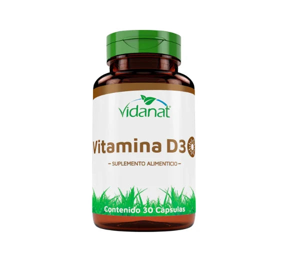 Vidanat Vitamina D3 | 30 Cápsulas - imagen 4
