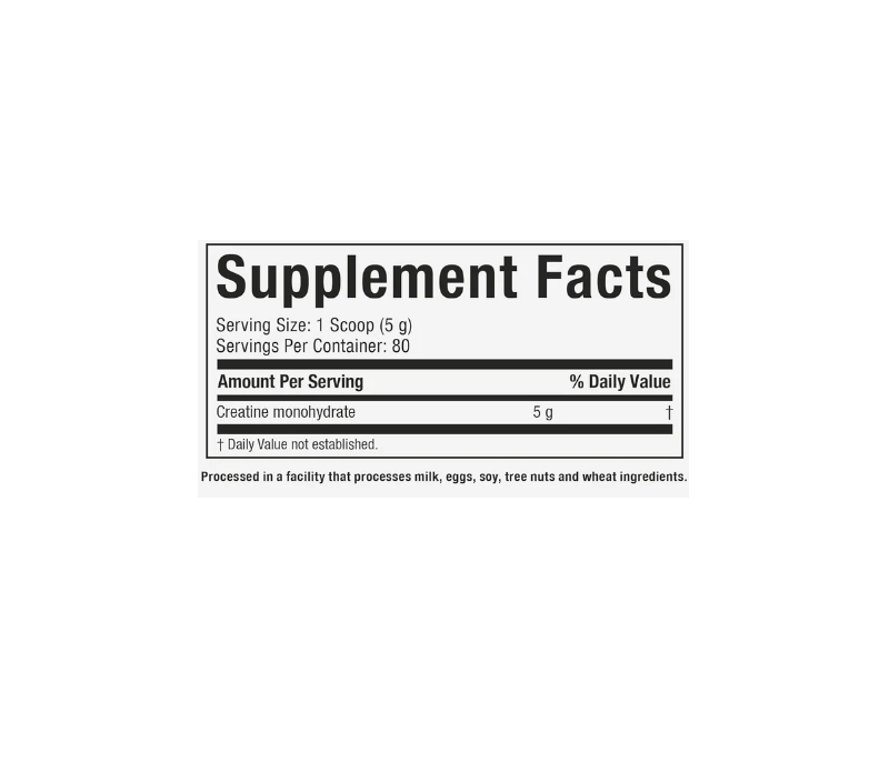 MuscleTech Platinum 100% Creatine | 80 Servicios