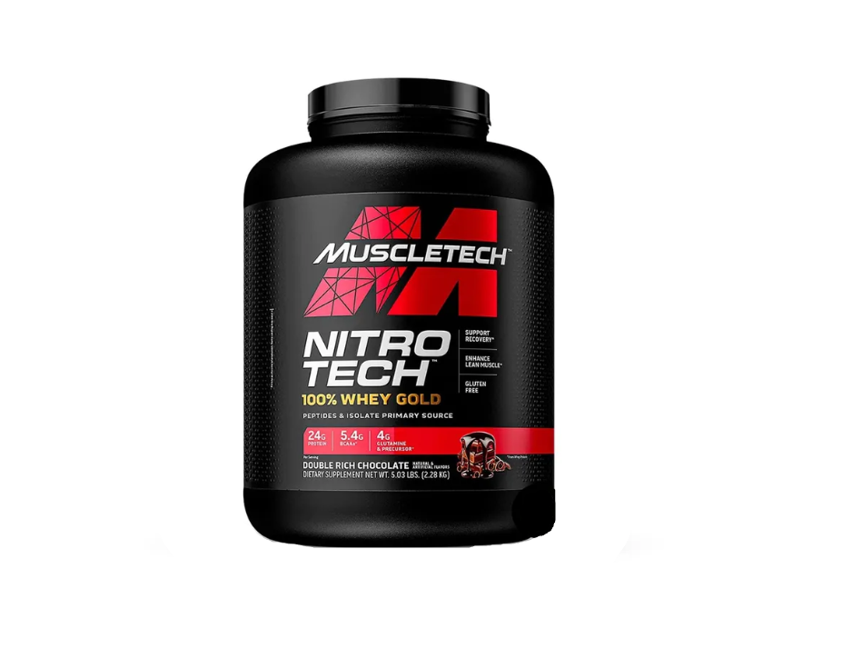 MuscleTech Nitro-Tech Whey Gold | 5 lb | 24 g de Proteína